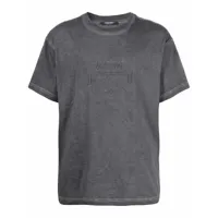 a-cold-wall* t-shirt en coton biologique à logo brodé - noir