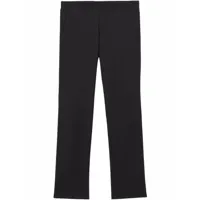 burberry pantalon de costume à coupe slim - noir