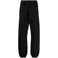 off-white pantalon de jogging à poche diag - noir