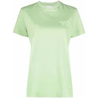 y-3 t-shirt à logo imprimé - vert