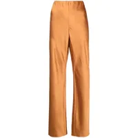 vince pantalon évasé à taille haute - orange