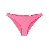 alexander wang bas de bikini à logo imprimé - rose