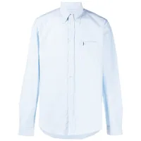 mackintosh chemise bloomsbury à manches longues - bleu