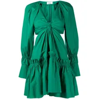 a.l.c. robe alexa courte - vert