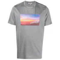 canali t-shirt à imprimé photographique - gris