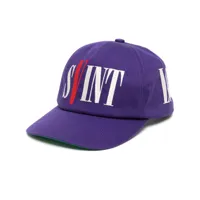 saint mxxxxxx x valone casquette à logo brodé - violet