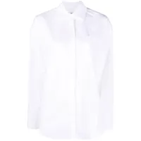 msgm chemise à poche poitrine - blanc
