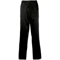 namacheko pantalon de costume à coupe droite - noir
