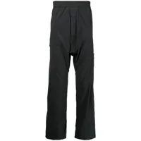 11 by boris bidjan saberi pantalon à taille élastiquée - noir