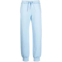 filippa k pantalon de jogging à coupe droite - bleu