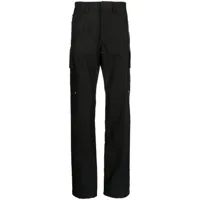 1017 alyx 9sm pantalon taille-haute à poches cargo - noir
