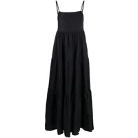 matteau robe the tiered low-back - noir