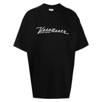 vetements t-shirt à logo imprimé - noir