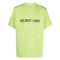 helmut lang t-shirt à logo imprimé - vert