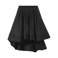 proenza schouler jupe plissée en taffetas - noir