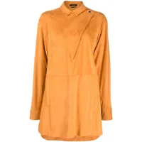 isabel marant robe courte campinas - orange