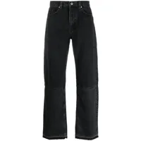 axel arigato jean ample en coton biologique - noir