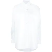 mm6 maison margiela chemise à col pointu - blanc