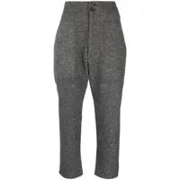marant étoile pantalon court à poches plaquées - gris