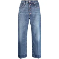 polo ralph lauren jean ample à coupe courte - bleu