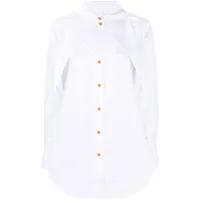 vivienne westwood chemise à design structuré - blanc