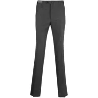 corneliani pantalon en coton mélangé - gris
