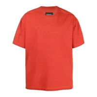 a-cold-wall* t-shirt cintré à col rond - rouge
