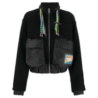 ambush veste zippée à patch logo - noir
