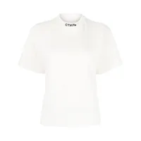 heron preston t-shirt стиль à col montant - blanc