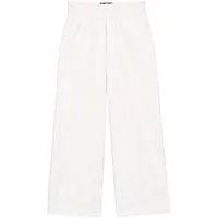 marc jacobs pantalon de jogging monogram oversized - blanc
