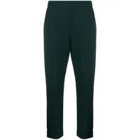 p.a.r.o.s.h. pantalon court à taille élastiquée - vert
