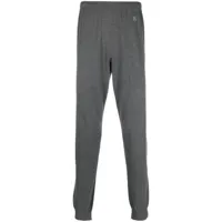 corneliani pantalon de jogging en jersey - gris