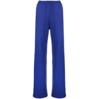 filippa k pantalon de jogging ample en coton biologique - bleu