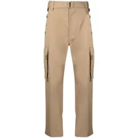 rito structure pantalon droit à poches cargo - marron
