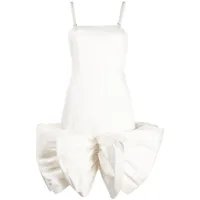 rotate robe leiza à détail de nœud - blanc