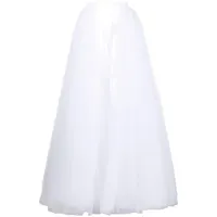 rebecca vallance jupe longue en tulle - blanc