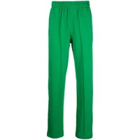 styland pantalon en coton à taille élastiquée - vert