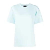 cynthia rowley t-shirt à épaules tombantes - bleu