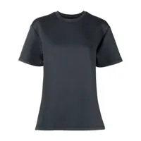 cynthia rowley t-shirt à épaules tombantes - noir