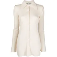 our legacy chemise hollow en maille - blanc