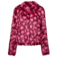 unreal fur veste glow en fourrure artificielle - rose