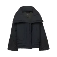 unreal fur veste quantum à design matelassé - noir