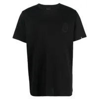 billionaire t-shirt à logo brodé - noir