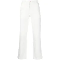 polo ralph lauren pantalon droit à motif polo - blanc