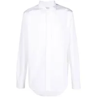 alexander mcqueen chemise en coton à manches longues - blanc