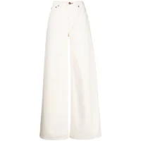 rag & bone jean ample à taille haute - blanc