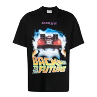 vtmnts t-shirt back to the future - noir