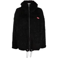 coperni veste zippée à capuche - noir