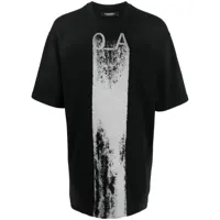 a-cold-wall* t-shirt en coton à imprimé graphique - noir