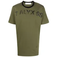 1017 alyx 9sm t-shirt à logo imprimé - vert
